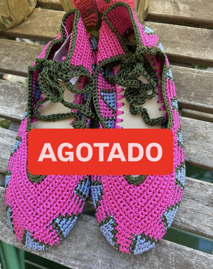 Manoletinas indias crochet n38