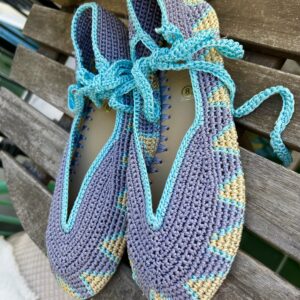 Manoletinas indias crochet n38
