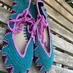 Manoletinas indias crochet n39