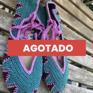 Manoletinas indias crochet n39