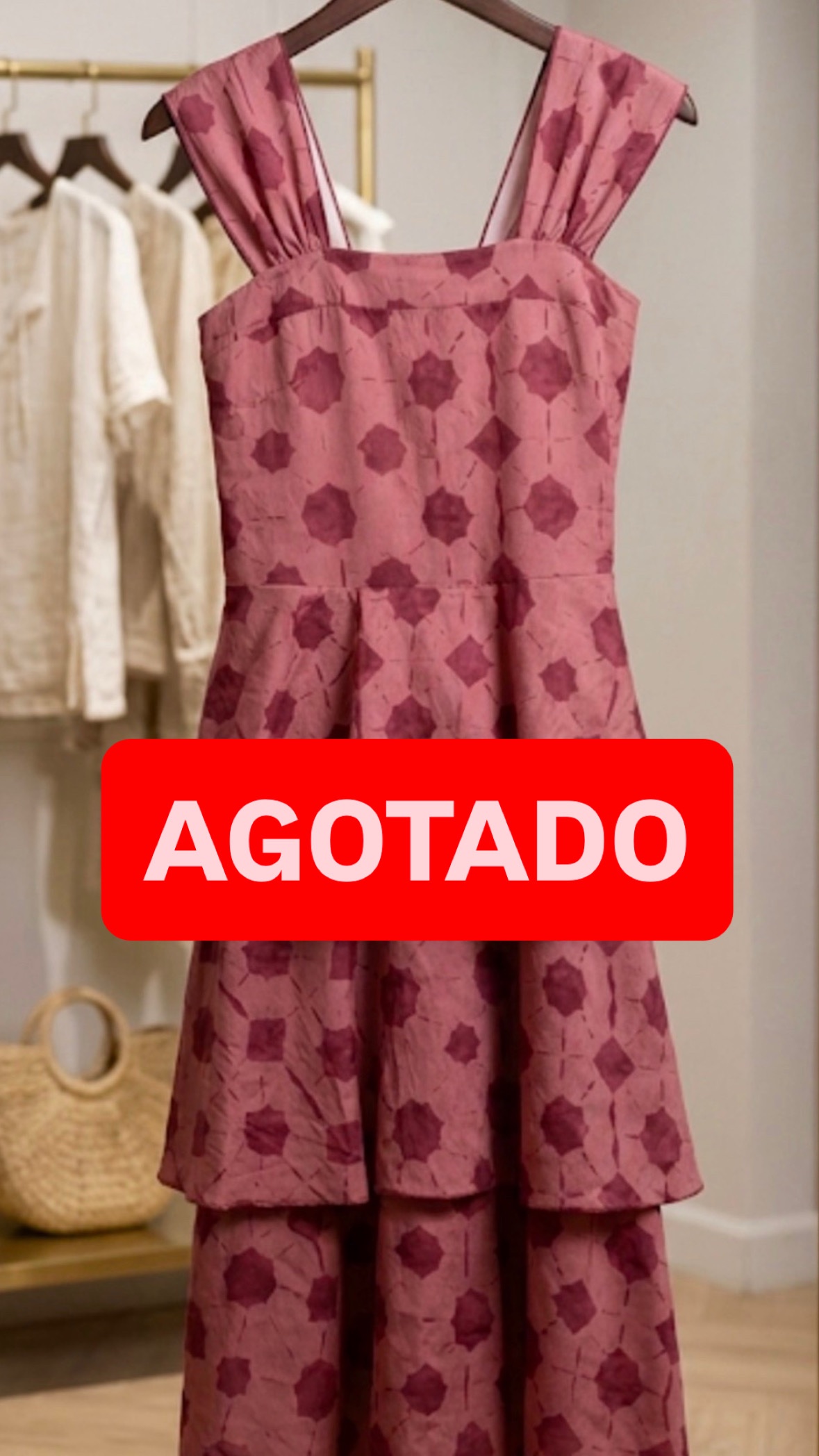 Vestido geométrico