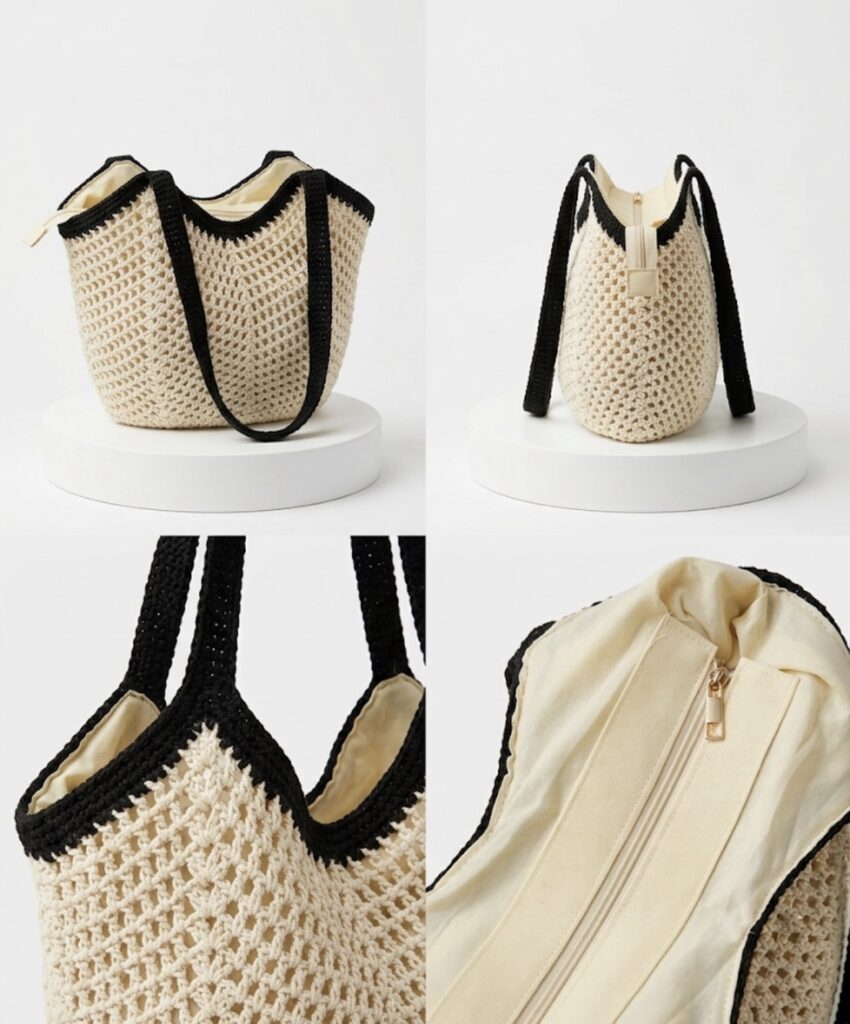 Cesta crochet