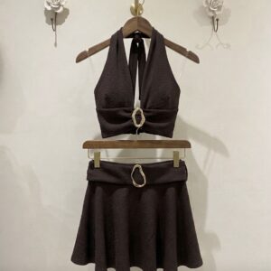 Conjunto marrón