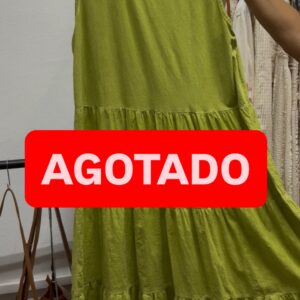 Vestido largo green