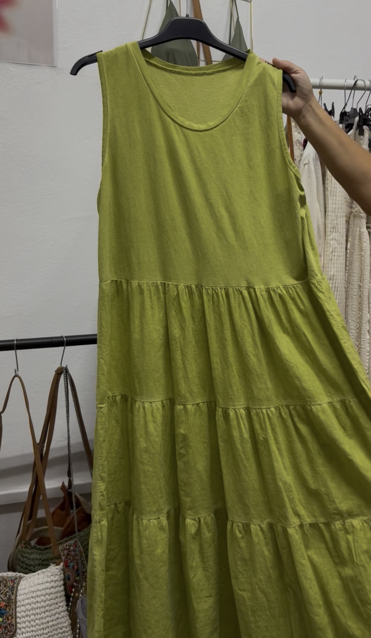 Vestido largo green - Imagen 4