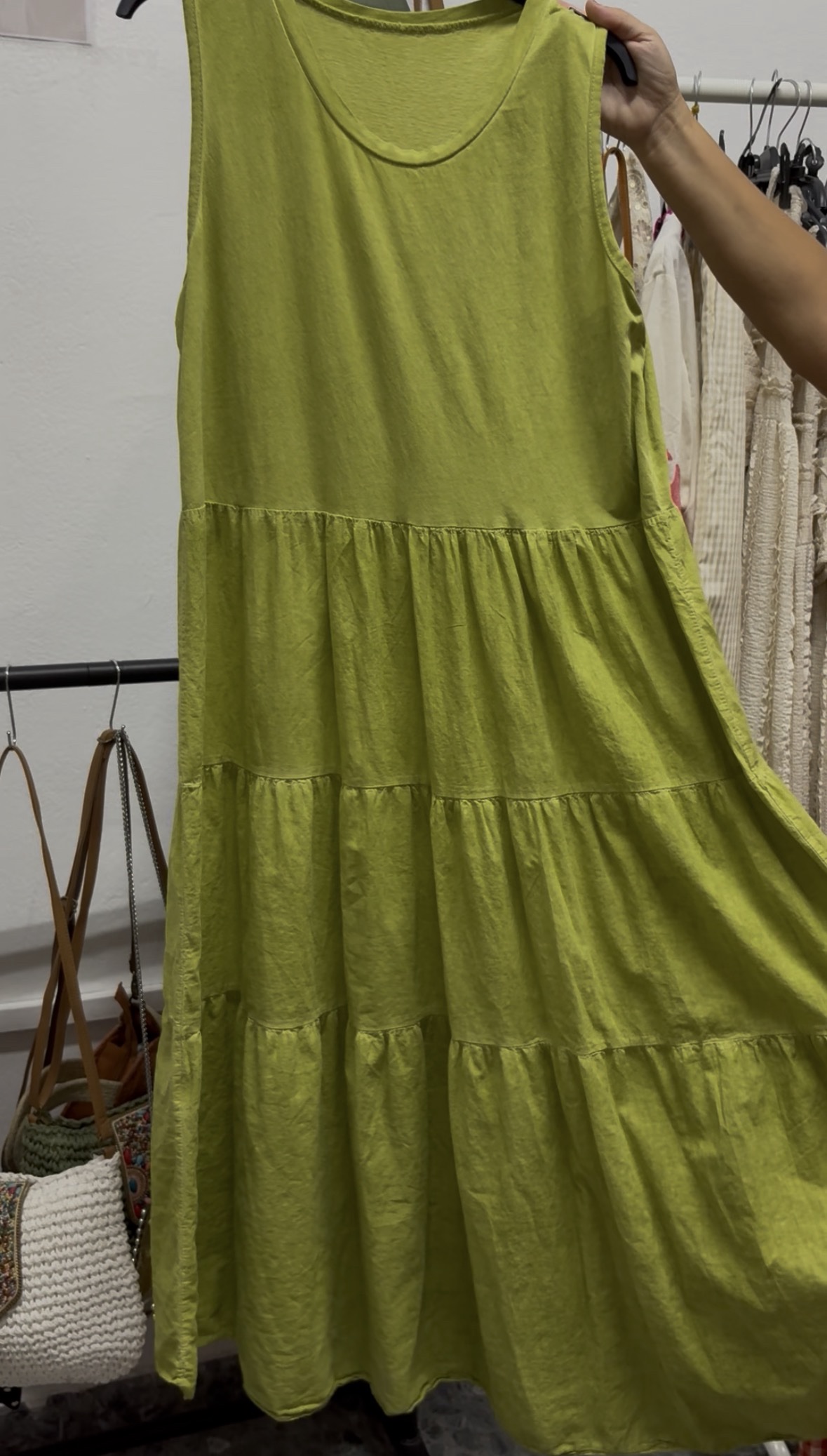 Vestido largo green - Imagen 3