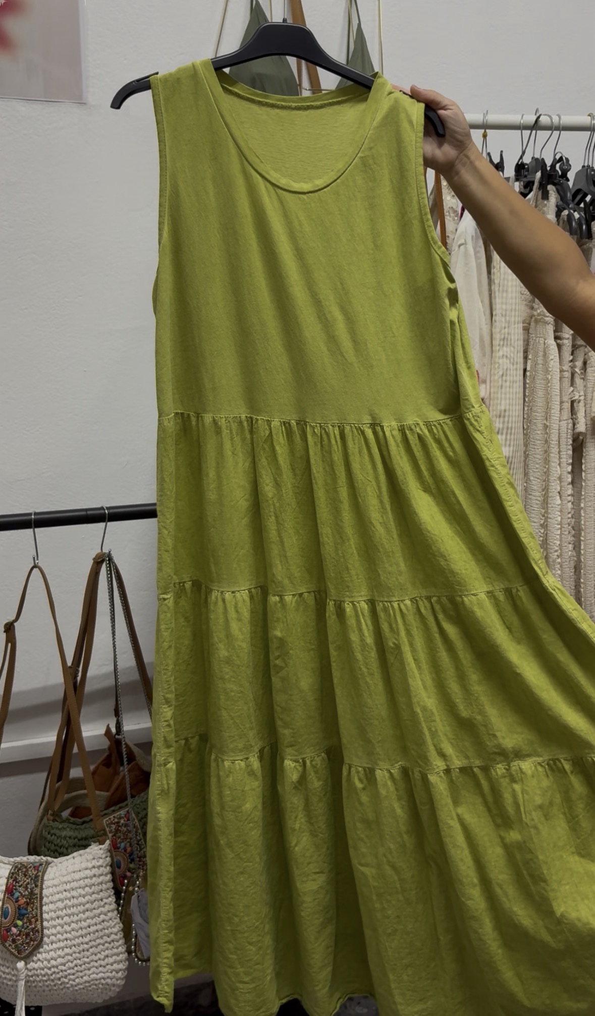 Vestido largo green - Imagen 2