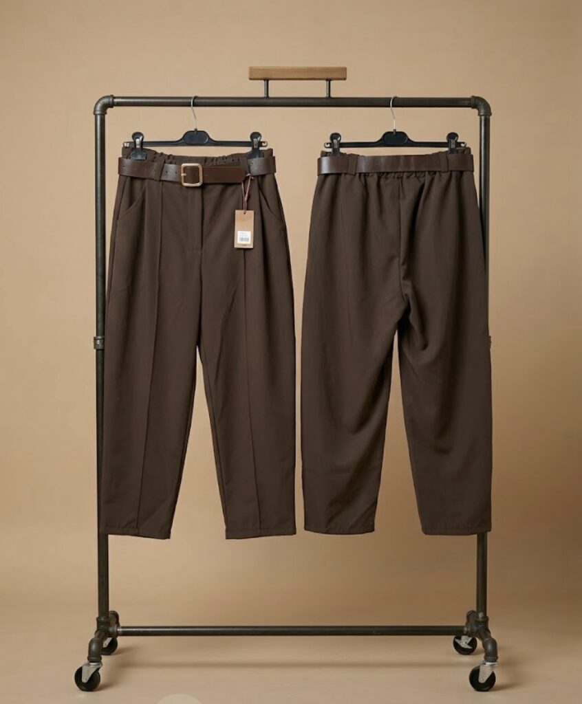 Pantalón marrón chocolate